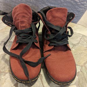 Dr. Martens Maelly Canvas High Top Boots